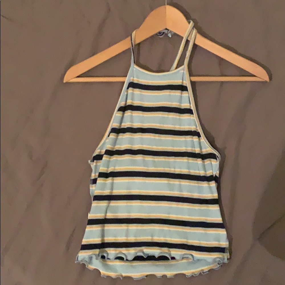 Cute halter top with open back